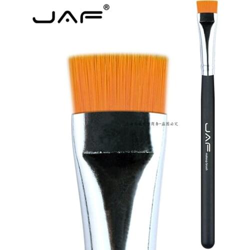 JAF 1 PCS Eye Makeup Brush Flat Eyeliner Eyebrow Blending Beauty Make Up Brush Soft Nylon Hair 3 Colors for Choose 07SHYE