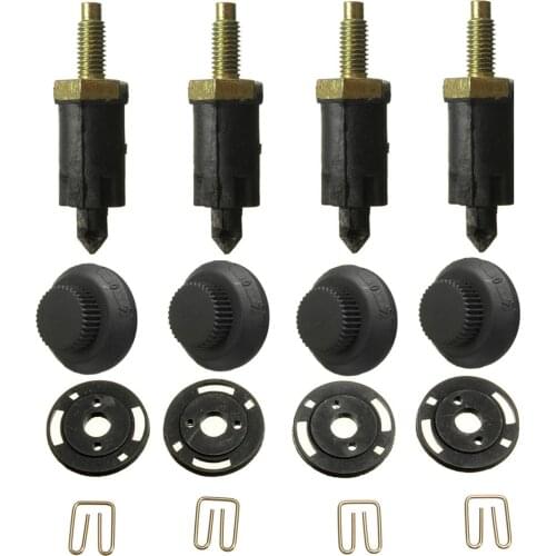 Car 2.0 HDI Engine Cover Bolt And Clip Kit For Citroen Peugeot 307 406 High Quality Car Accessaries Bolt Bonnet Hood Clip