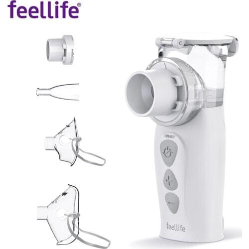 Mini Portable Nebulizer Handheld inhaler Medical Inhalator for Kids Adult Silent Atomizer Home Nebulizador Mesh Asthma Nebulizer