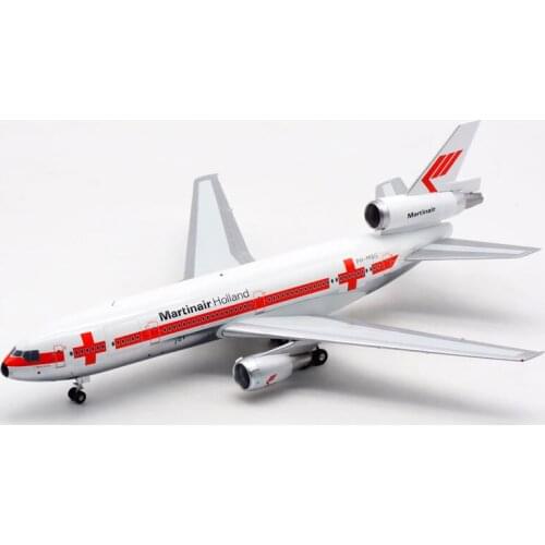 1:200 Scale Douglas DC-10-30 PH-MBG Martinair Holland Airlines Diecast Plane Model Alloy Aircraft Plane for Collection Display