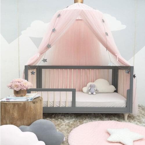 Fashion Children Bed Mosquito Net Home Textile for Baby Round Thicken 7 Layers 10 Layers Premum Kids Tent Rome Decoration