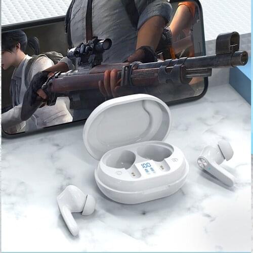 TWS Bluetooth 5.0 Earphones, Wireless Headphone 9D Stereo Sports Waterproof Earbuds Headsets With Microphone Earphones HD Call