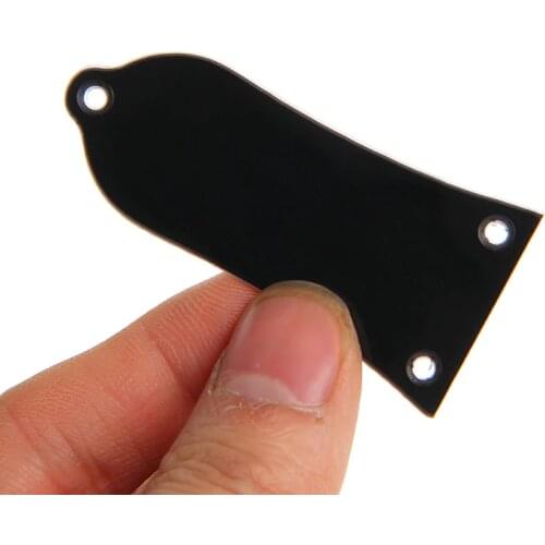 3 Holes Bell Shape Plastic Bell Style Electric Guitar Truss Rod Cover For Gibson