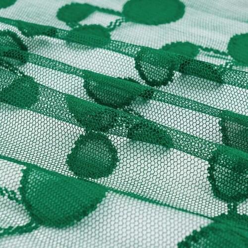 Dot Tulle Fabric Guangzhou Lace Fabric For Sewing Dress TJ0223-1
