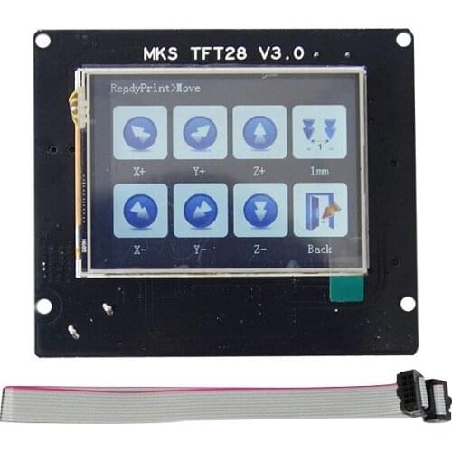 Full-color 3D printer touch screen MKS TFT28 V4.0 power continued to interrupt feed detection 2.8 inch screen