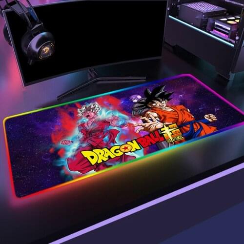 Rgb Deskpad Xxl Mousepad Speed Anime Cool Dragon Mouse Pad Kawai Led Mat Kawaii Gaming Accessories Pc Gamer Complete Desk Mat