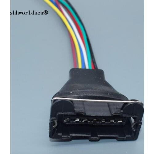 Shhworldsea 7Pin/Way 3.5mm Female Connector Plug With Rubber Boot Junior Power Timer(JPT) Ignition Module