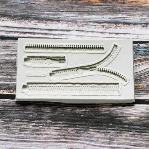 Bag Zipper Shape Cake Mold Chocolate Mould for the Kitchen Baking Cake Tool DIY Sugarcraft Decoration Tool