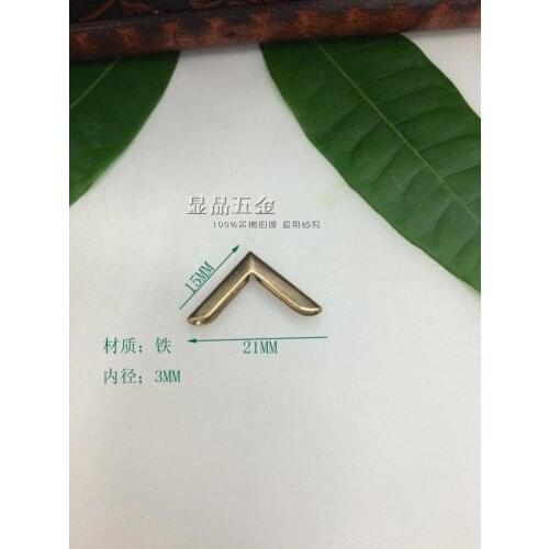 15*15*21mm Album Corner Notebook corners Shirt Collar Angle, Necklace Corner , DIY Collar/ Book Angle Accessories