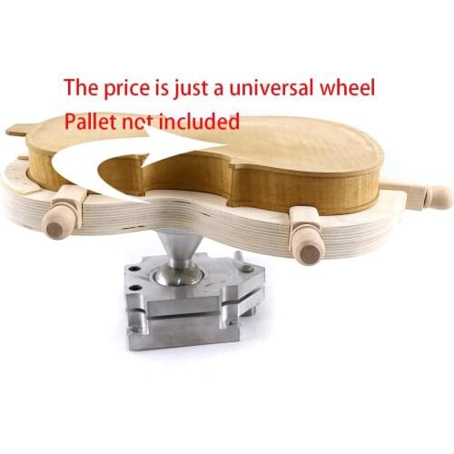 Universal wheel for Violin tools Rotating trestle Metal Bod