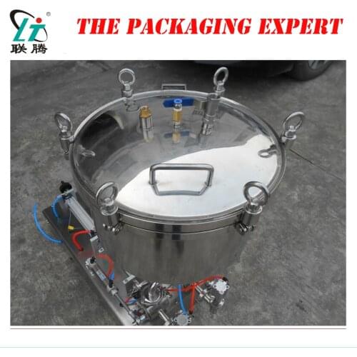 High Viscosity Paste Filling Machine Peanuts Butter Cream Filler With Compression Air Pressure Hopper Free Shipping