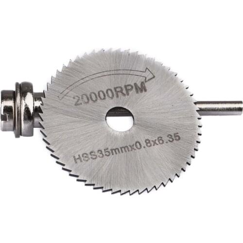 1 set 35mm HSS Mini Circular Saw Blade Power Tools Accessories Wood/Metal Cutting Disc