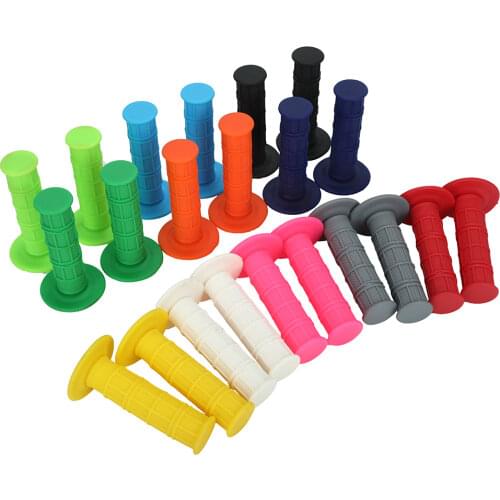 1 Pair Of Handlebar Grips For All Handle Bars 7/8" Of Motorcycles Left And Right Handlebar Grips Hot Selling Universal new