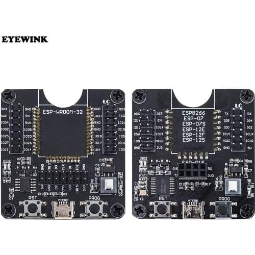 1PCS ESP8266 ESP-WROOM-32 Development Board Test Burning Fixture Tool Downloader for ESP-12F ESP-07S ESP-12S
