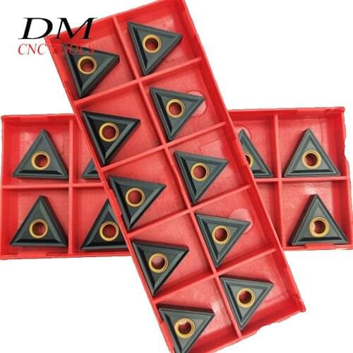 10PCS TNMG160404 External Turning Tools Carbide insert Lathe cutter Tool High quality turning insert