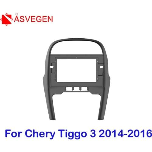 10.1 Inch Car Fascia For Chery Tiggo 3 2014-2016 Fascias Audio Fitting Adaptor Panel Frame Kits Car DVD Frame Dashboard