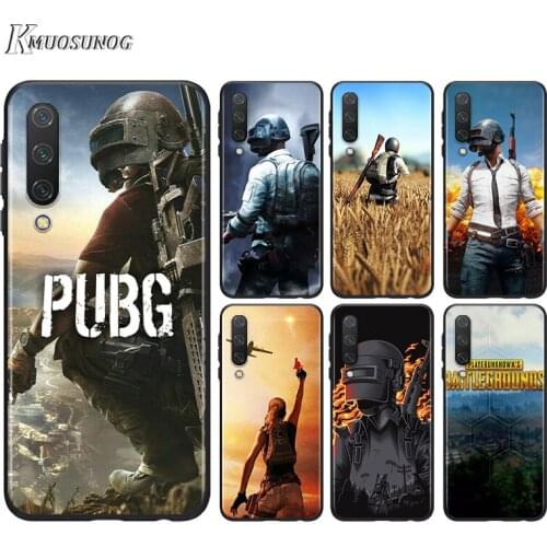 PUBG Game Art For Huawei Nova 7SE 5G 7I 6SE 5T 5E 5I 5Z 5 4E 4 3I 3E 3 2I 2 Lite 2 Pro 2017 Black Phone Case