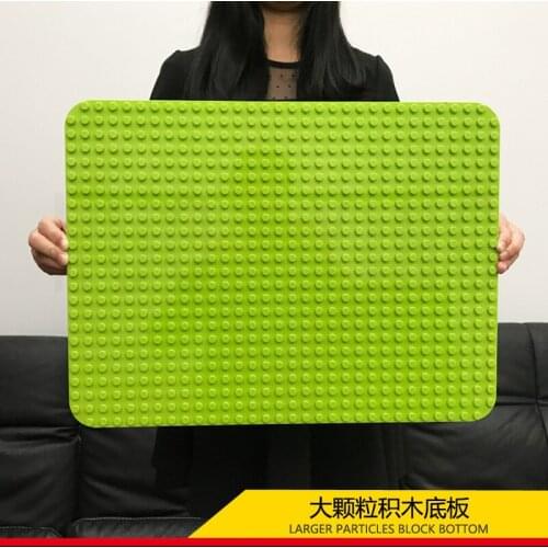 Small Particle Building Block Bottom Plate Compatible With Brick Wall Household Wall-mounted Oversized Kindergarten