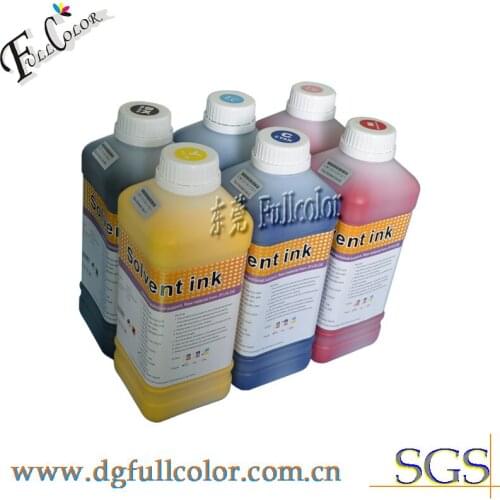 DHL not remote areas Free shipping eco solvent ink for hp Designjet 9000s 10000S 790 ink cartridge ink 6color 1000ml each color