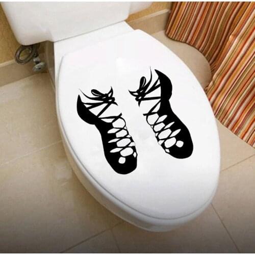 Dance Ireland Fashion Home Decor Toilet Sticker Wall Decal Vinyl 6WS0278