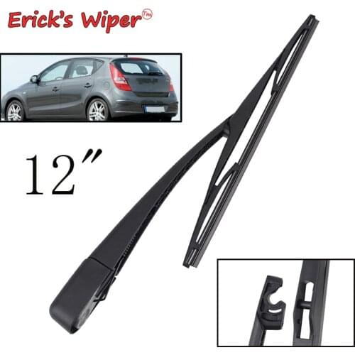 Ericks Wiper 12" Rear Wiper Blade & Arm Set Kit For Hyundai i30 / i30cw 2007-2012 Windshield Windscreen Rear Window
