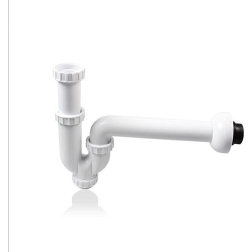 Kitchen bathroom sink drain pipe connection sink sink drain pipe fitting sink wall drain pipe fitting deodorant G1-1/2
