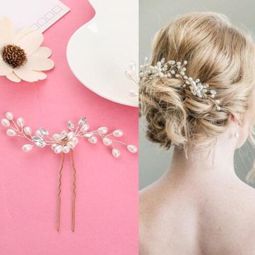 Fashion Floral Festival Wedding Hairpin Beautiful Headdress Plait Hair Clip Vine Jewelry Ornaments Romantic Queen Hairpins