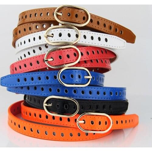 NEW Women Belt Multi Color Thin Skinny Wasit Belt Leather Waistband Belts For Women Designer Luxury Corset Belt Waist Band Strap