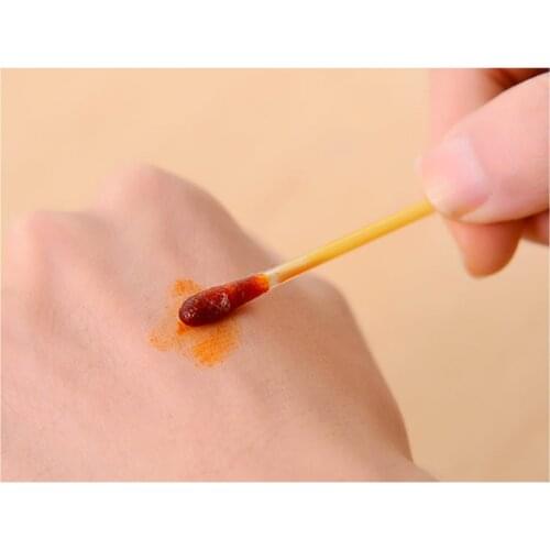 Disposable medical iodine cotton stick iodine disinfected cotton swab Cleaning care wound cotton swabs Aid First Aid Kit Supplie