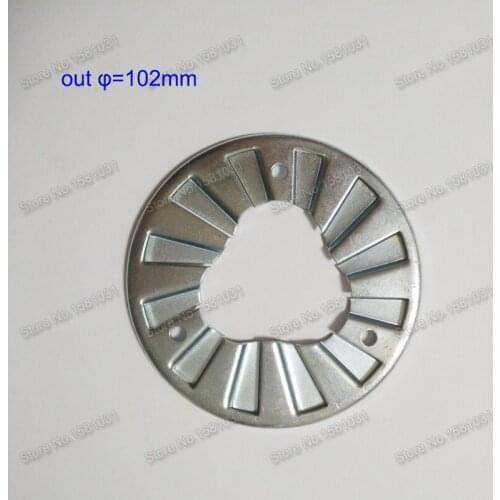 102mm flame ring with 3 holes