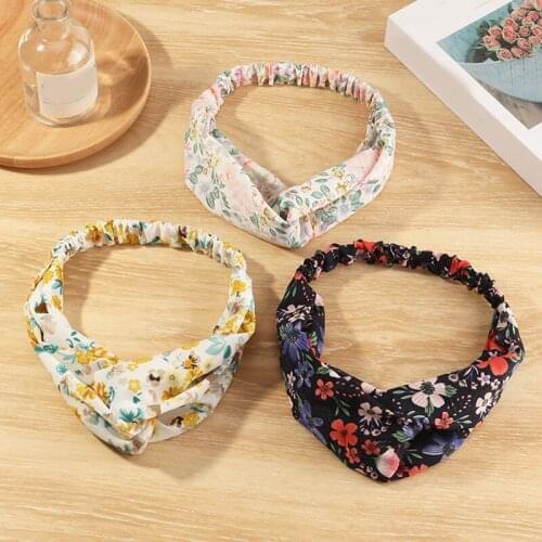 Twist Striped Headband Sports Fitness Run Headbands Hair Accessories Head Band Yoga Bandanas Elastic Hair Band Cross Headband