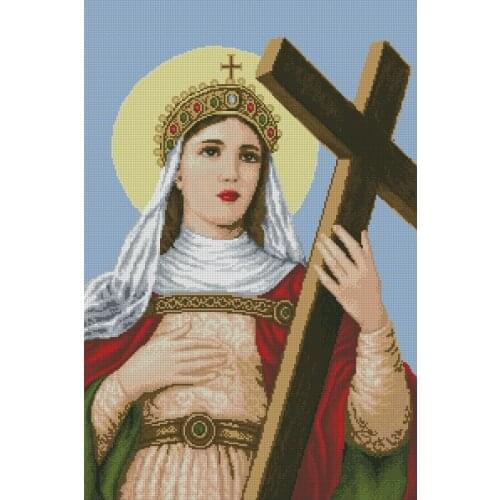 Needlework,Mary Religious Cross people 14CT Counted embroidery,DIY Cross stitch kits,Arts Pattern Cross-Stitching home decor