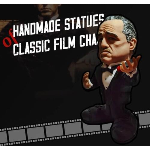 Handmade Statues of Classic Film Characters Mini Classic Movie Character Sculpture For office desk table decoration Dropshipping
