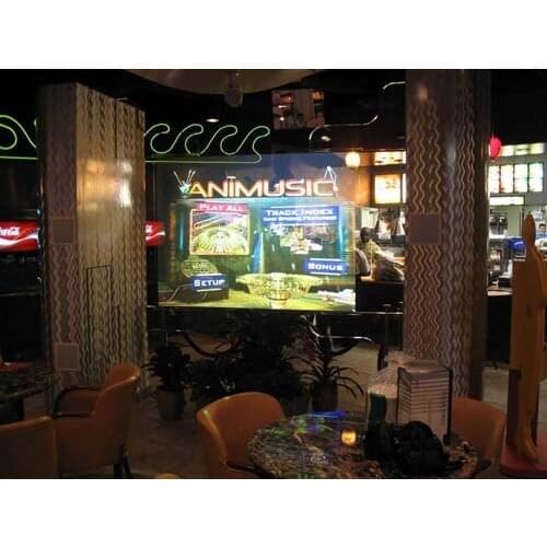 On sales 3d holographic film for large stage use ,transparent rear projection film(1.524m*2m ) for shop glass window