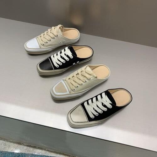 Woman Canvas Shoes Ladies Platform Sneakers New Casual Sapato Feminino Lace-up Brand Women Shoes Thick Sole Schoenen Vrouw 2020