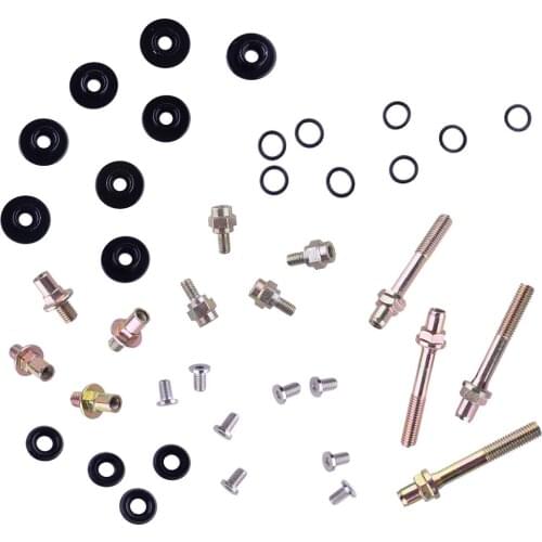 1 Set Car Engine Valve Bolt Gasket Vtec Nut Washer Cover Aluminum Alloy Fit for Acura Honda Civic CRX CR-Z B-Series Del Sol