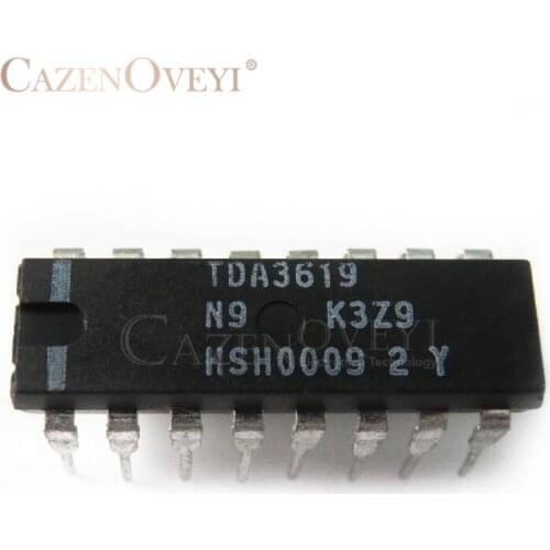 1pcs/lot TDA3619 TDA 3619 DIP-16 In Stock