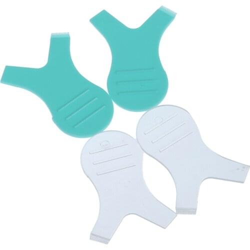 10 Pcs/Pack Reuseable Plastic Eyelash Brush Clean Y Shape Grafted Eyelashes Brushes women Makeup Mascara Tools