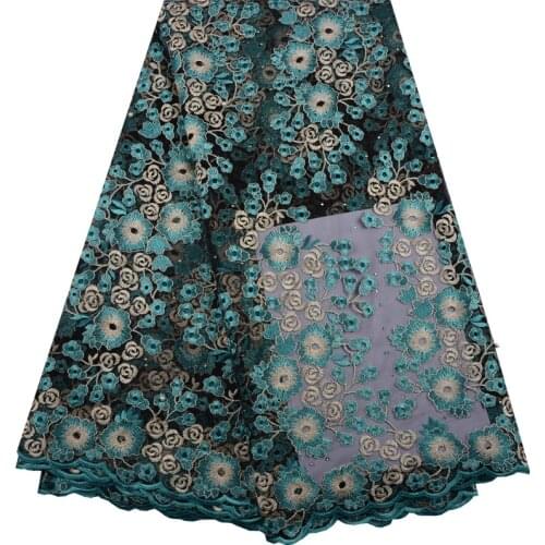 2018 Latest Design French Laces Fabrics High Quality Tulle African Laces Fabric For Wedding Nigerian Tulle Lace Material 1378