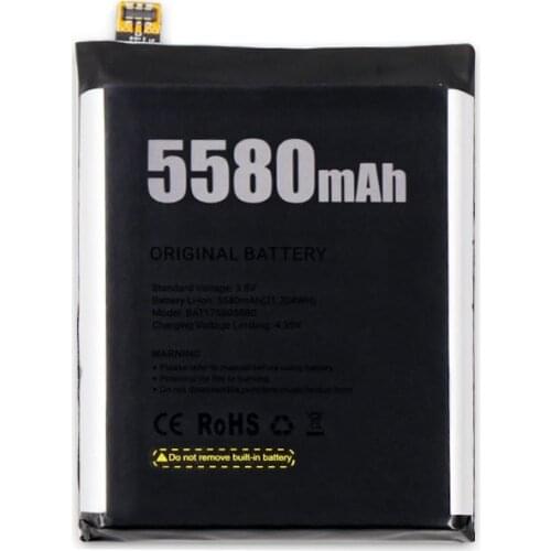 NEW 5580mAh DOOGEE S60 Battery Rechargeable BAT17M15580 BAT17S605580 Smart Phone Backup Batteries for DOOGEE S60 Phone