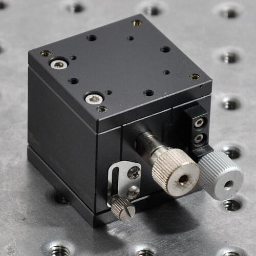 GMT MC5B-40 manual YZ axis high precision dovetail groove fine-tuning displacement sliding table brass table size 40x40mm