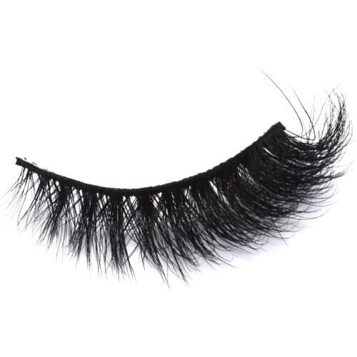 1 pair Mink Lashes 3D Mink Eyelashes 100% Cruelty free Handmade Reusable Natural Eyelashes Extension Mink Lashes Makeup 005