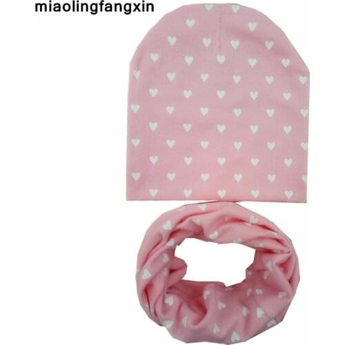 Autumn Winter Crochet Baby Hat Girls Boys Cap Kids Skullies Beanies Star Hat Cotton Children Collar Scarf Baby Cap Child Cap