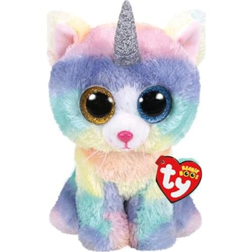 15cm Original Ty Plush Animal Toy Unicorn Dog Owl Elephant Flamingo Stuffed Animal Plush Toys Children Birthday Gift