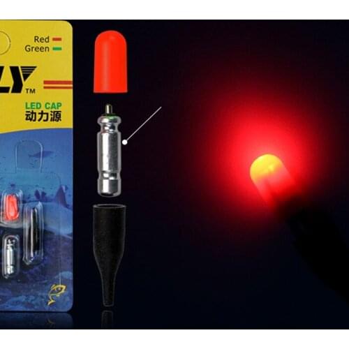 WALK FISH High Brightness Fishing Float LED Glowing Light Waterproof Electric Light Stick 311 Battery Light Two Colors