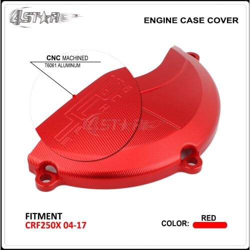 Motorcycle Right Engine Clutch Stator Cover Guard For HONDA CRF250X CRF 250X 2004 2005 2006 2007 2008 2009 2010 2011 2012-2017