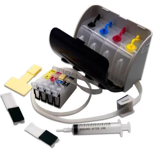 702XL Empty Ciss System without Chip For EPSON Workfore WF-3720 WF-3721 WF-3723 WF-3725 WF-3730 WF-3733 XP-2100 XP-4100 WF-2810