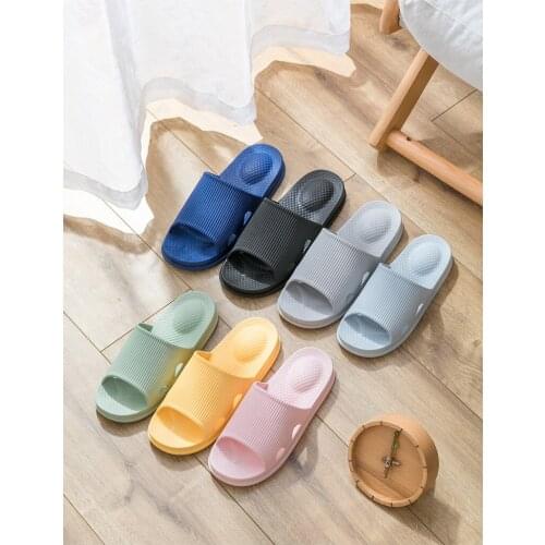 Women Bathroom Shoes Slides Anti-slip Summer Indoor Home Slippers Household Bath Sandals