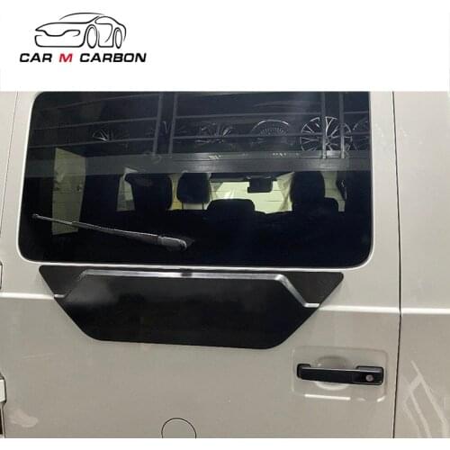 Dry carbon w464 car rear body parts for G class W463A W464 G63 G65 g500 2020 year rear spare tire cover spare tire plate