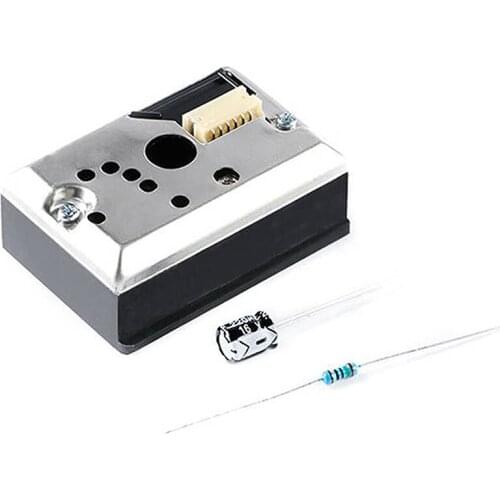 Taidacent GP2Y1014AUVF High Sensitivity Pulse Analog Output PM2.5 Sensor Module Dust Detector Air Quality Detection Sensor Mod